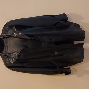 Pelle Black Leather Ladies Coat Jacket